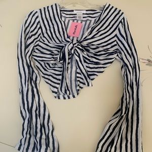 Marshall’s Urban Romantics long sleeve crop top